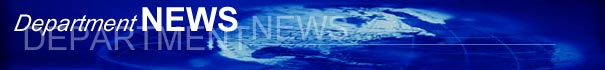 Department News